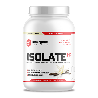 Isolate HP™ 100% Whey Isolate (Vanilla Cream)